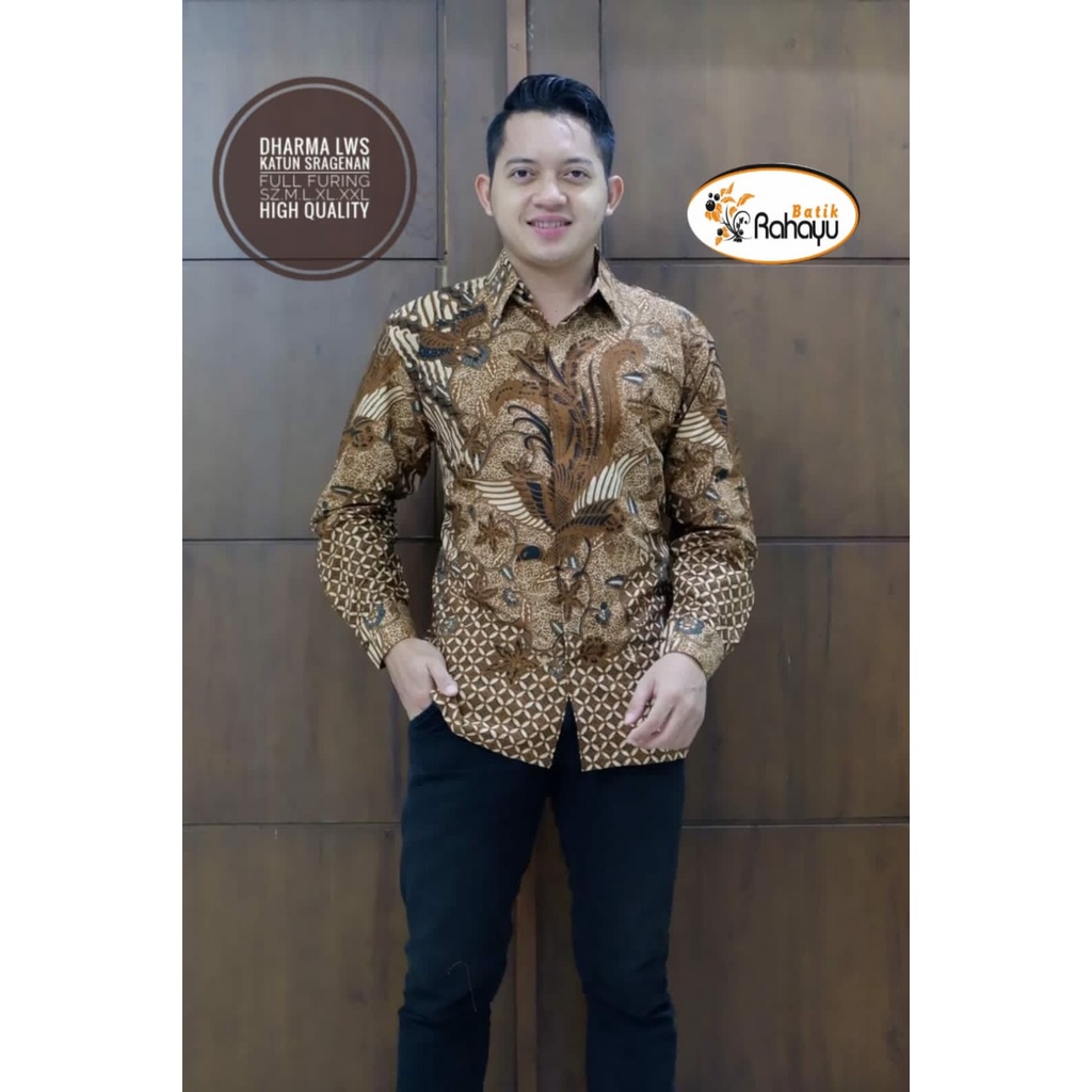 cover-DHARMA LAWAS KEMEJA BATIK PRIA SOLO LENGAN PANJANG LAPIS FURING BY RAHAYU-1