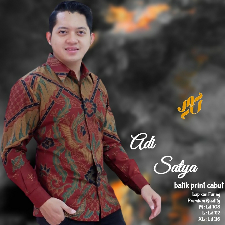 cover-ADI SATYA Kemeja Batik Pria Solo Lengan Panjang Lapis Furing BY MUKTI UTOMO-1
