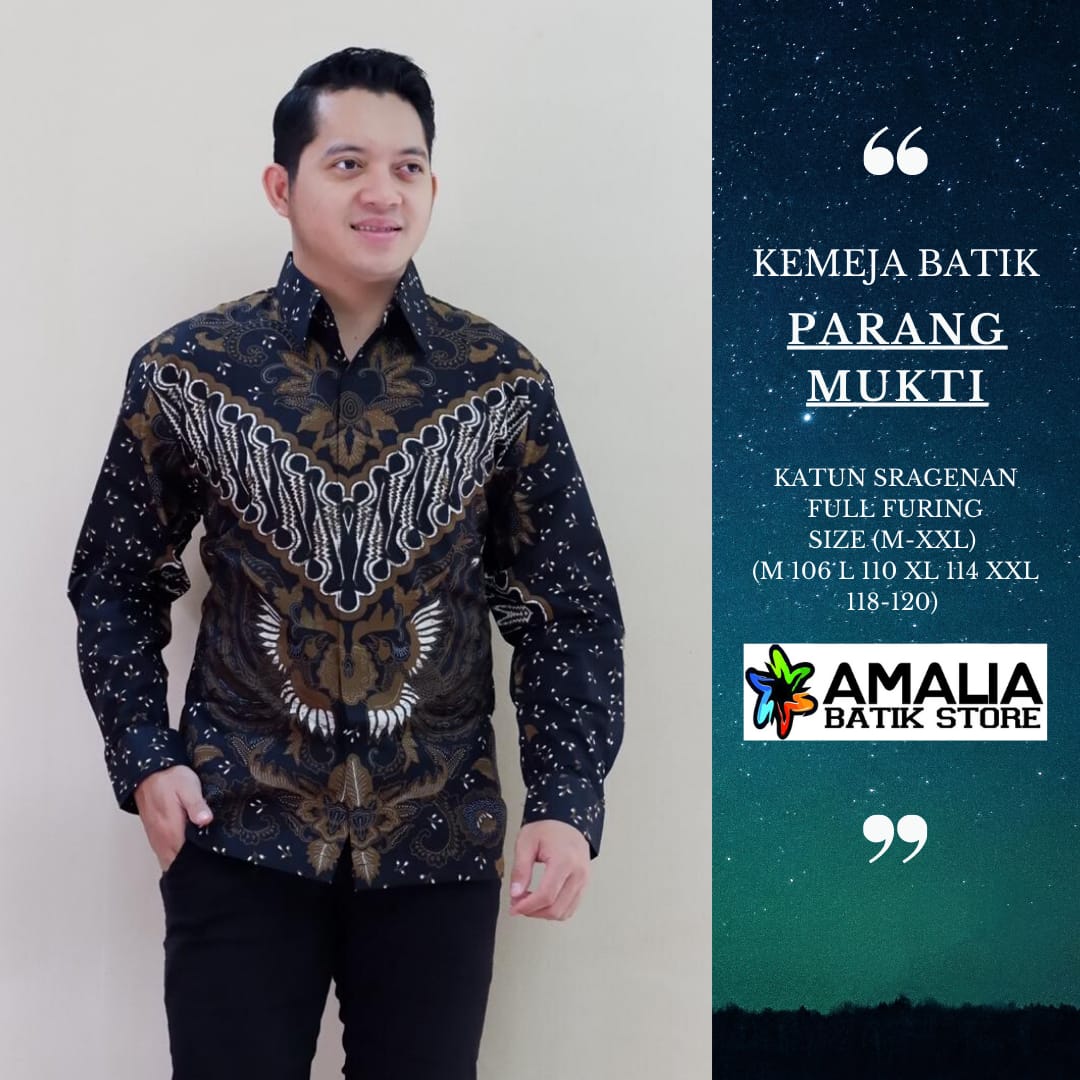 cover-PARANG MUKTI Kemeja Batik Pria Solo Lengan Panjang Lapis Furing BY MUKTI UTOMO-1