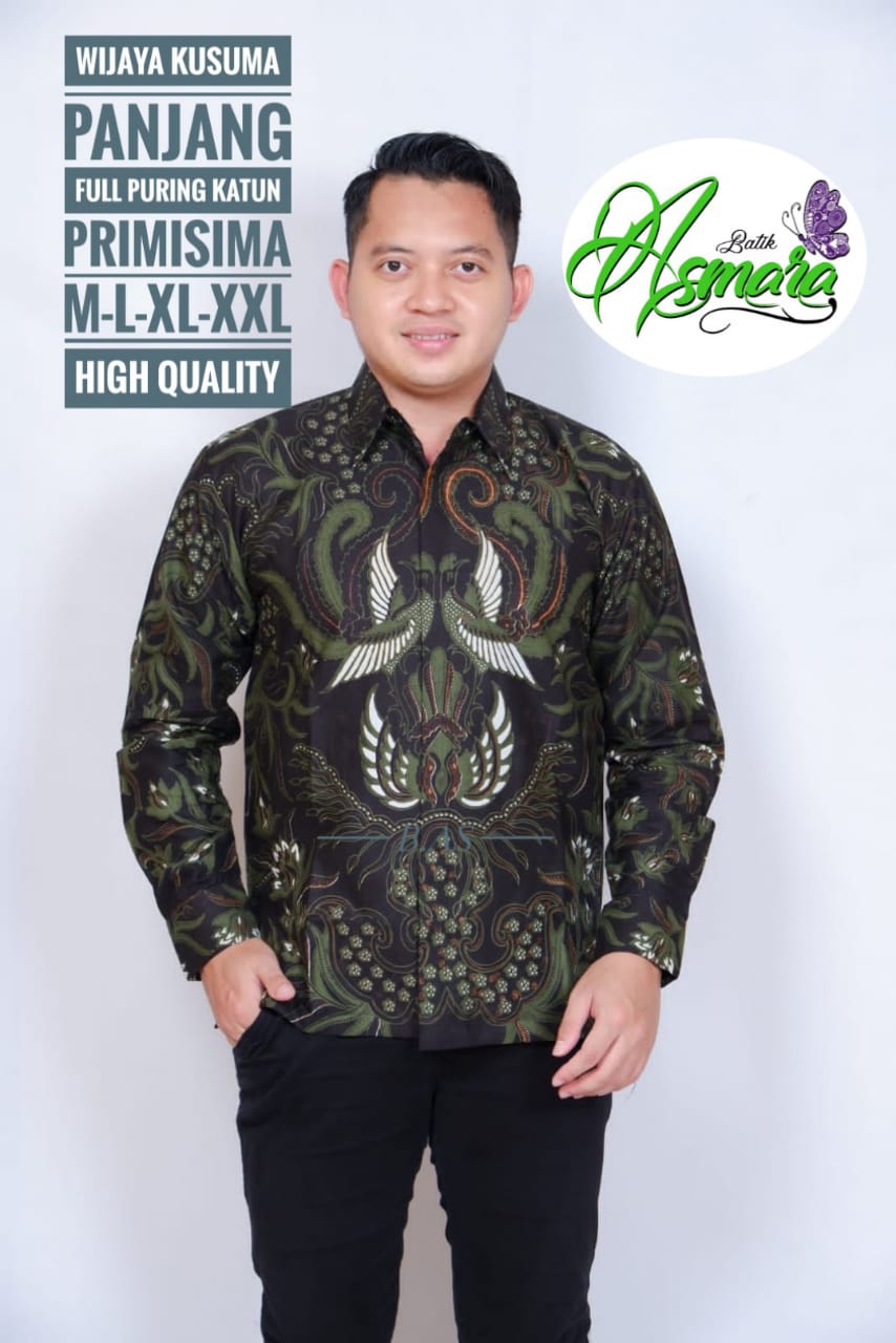 cover-WIJAYA KUSUMA Kemeja Batik Pria Solo Lengan Panjang Lapis Furing BY ASMARA-1