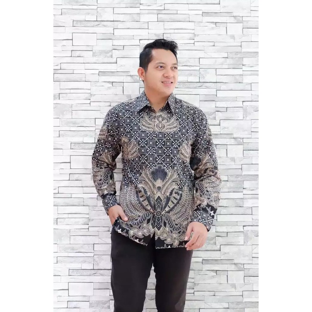 cover-PEKSI WIBOWO Kemeja Batik Pria Solo Lengan Panjang Lapis Furing By BATIKSOLOAMANAH-1