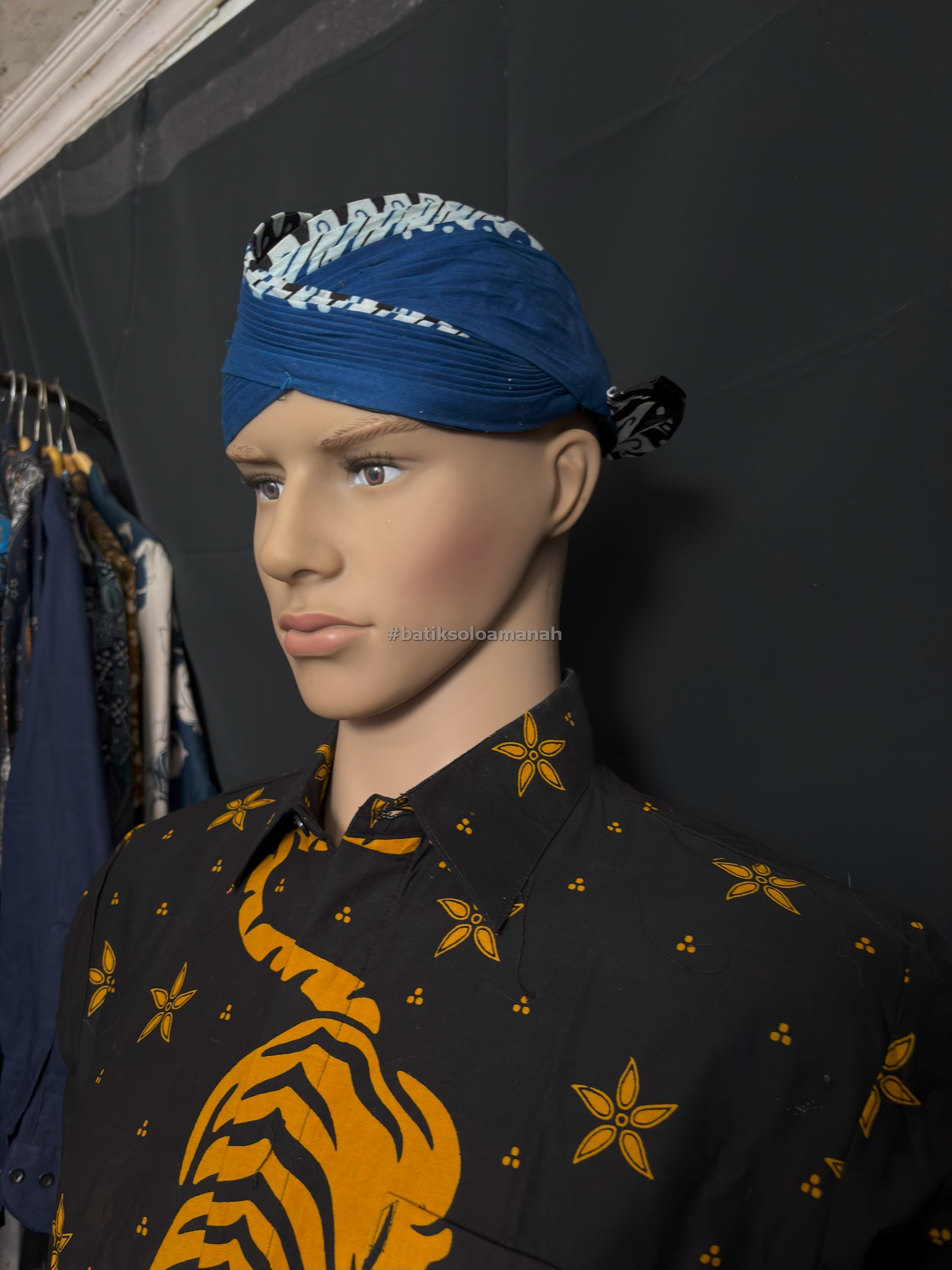 img-BLANGKON JOGJA ALUSAN SAMURAI BIRU BISA DILIPAT-2