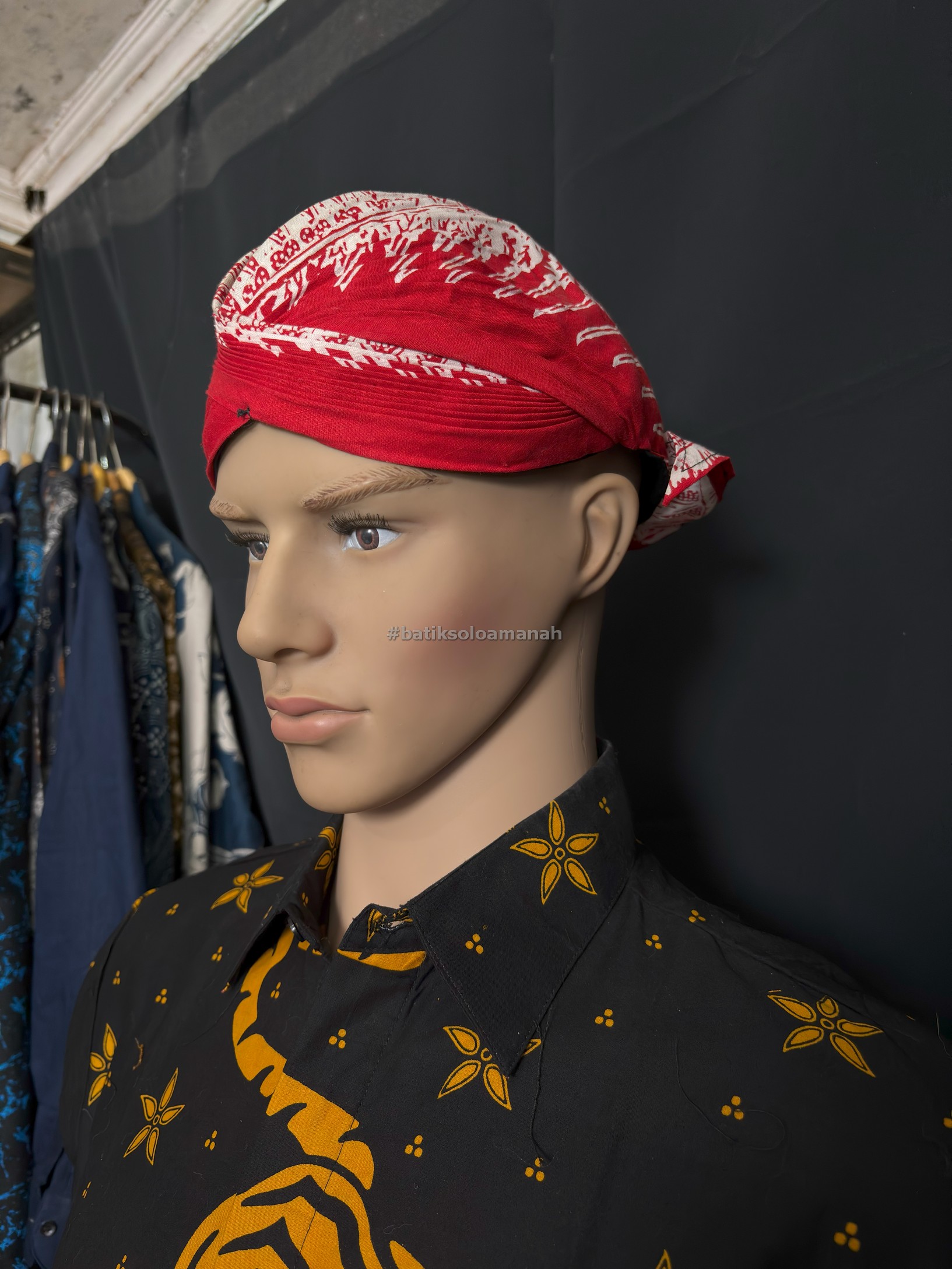 img-BLANGKON JOGJA ALUSAN SAMURAI MERAH BISA DILIPAT-2