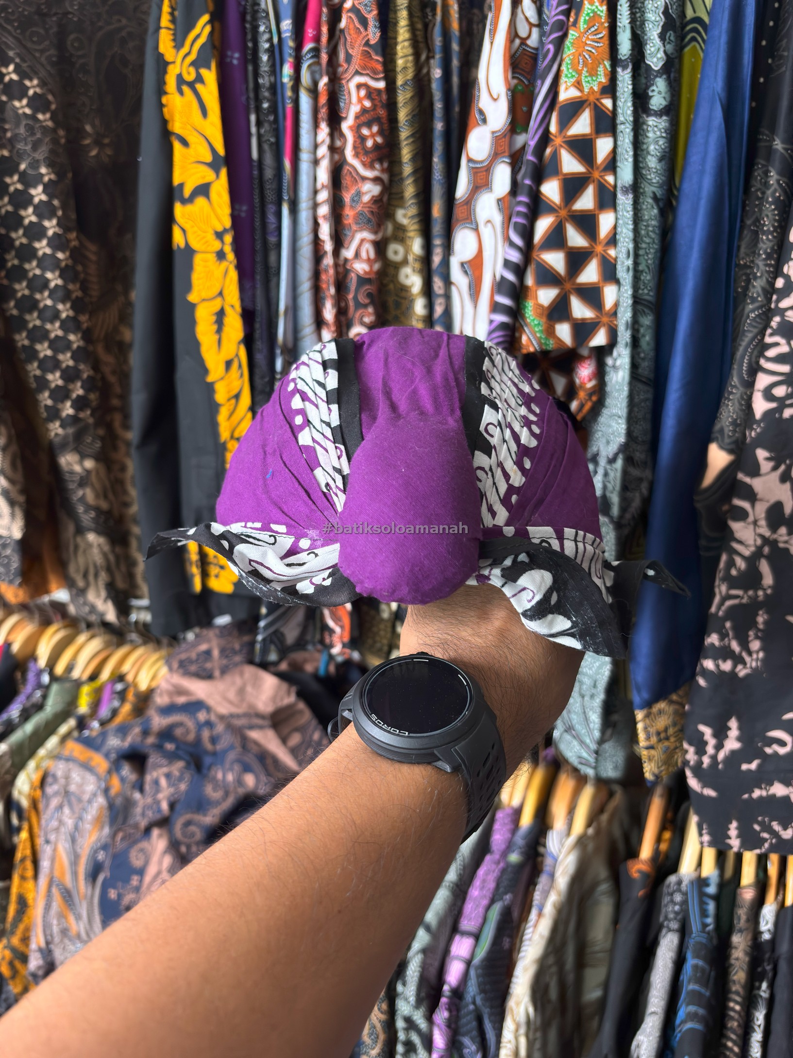 img-BLANGKON JOGJA ALUSAN SAMURAI UNGU BISA DILIPAT-5